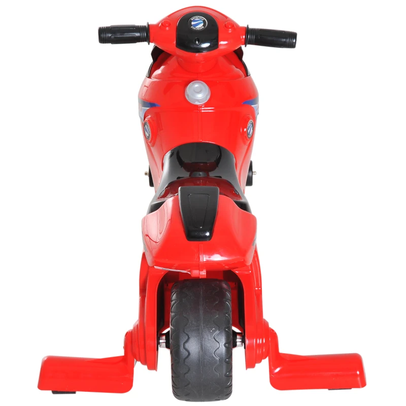 HOMCOM Moto Correpasillos Infantil Coche sin Pedales para Bebé Juguete Andador Estilo Carrera con Bocina 70.2x32.5x41cm