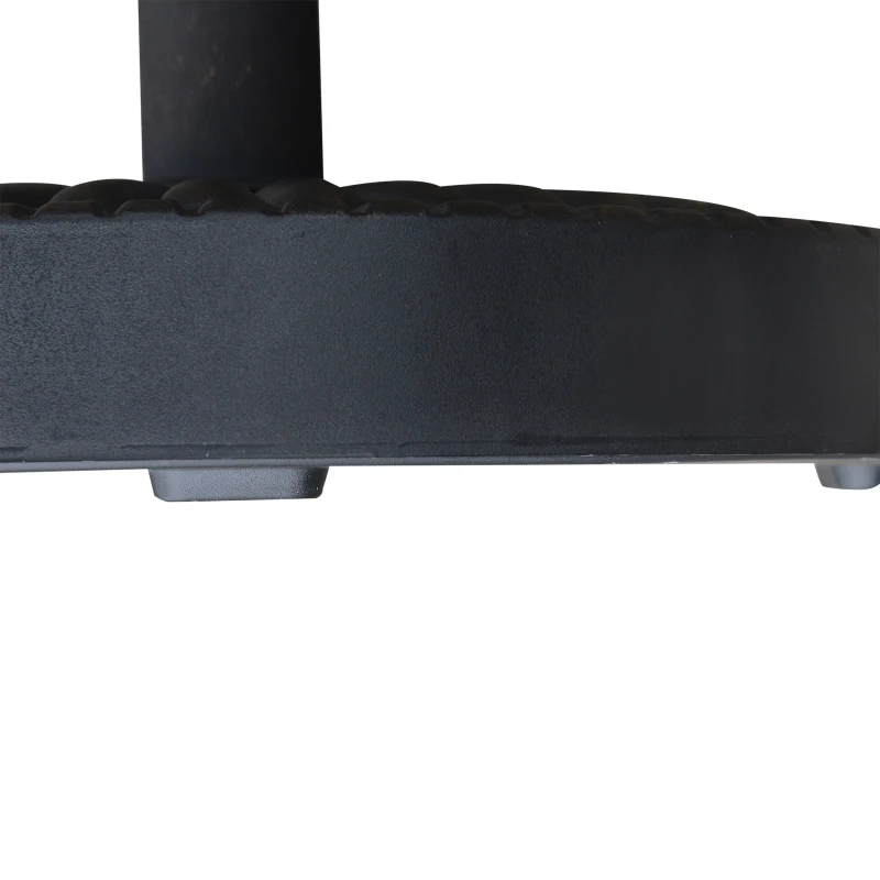 Outsunny Umbrella Base Parasol Stand Holder Garden Standing Patio Outdoor Round Bronze