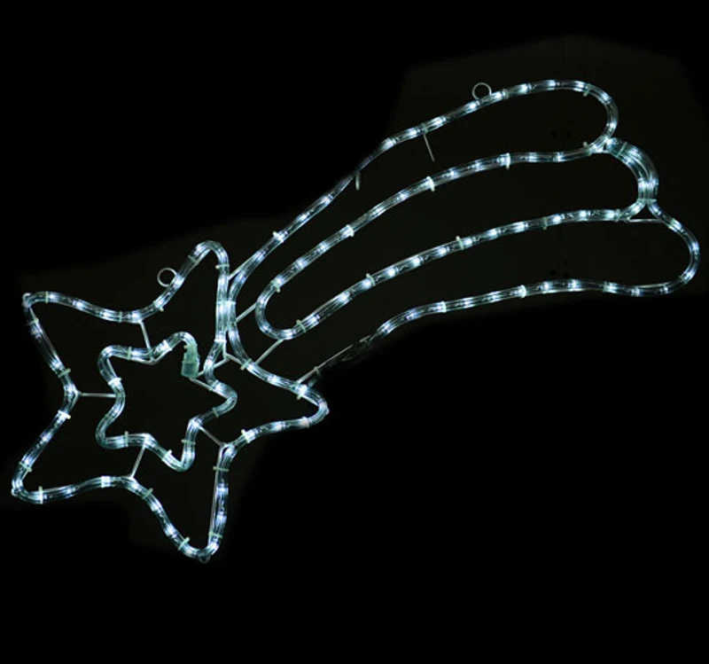 Luces Navidad Decoracion 6 Modelos LED Luz Cuerda Navidades Christmas Fiestas 75x35cm