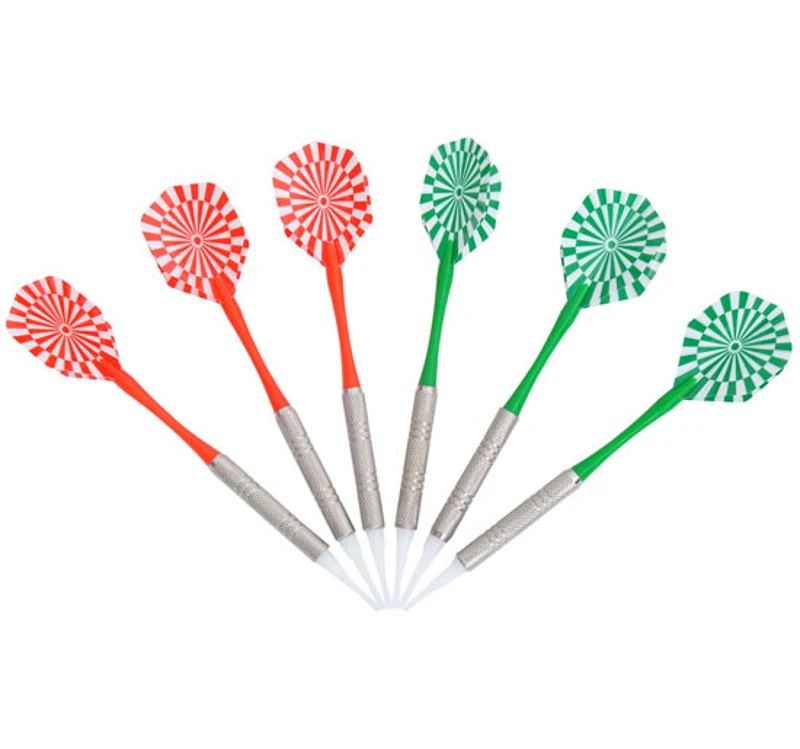 Homcom - Diana electrónica digital 6 dardos 16 jugadores 27 juegos 253 variantes bar casa