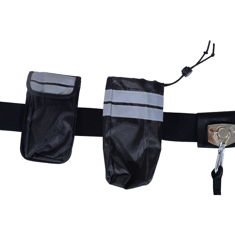 Correa Perro Cinturon + Bolsillo 100-132 cm Correr Running Pasear Perros