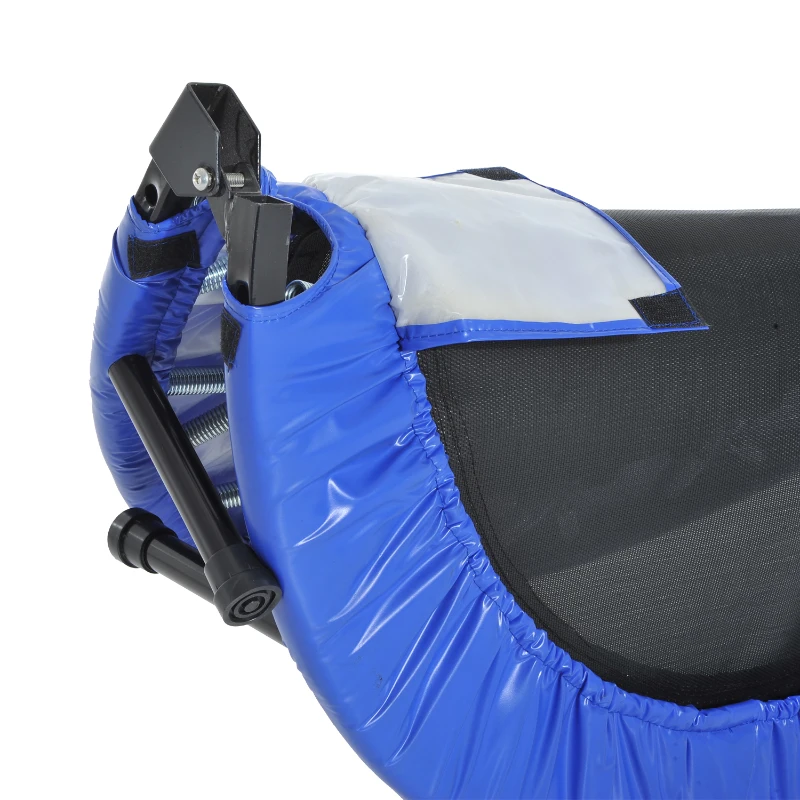 HOMCOM 3.3ft 101.5cm Mini Trampoline-Black/Blue