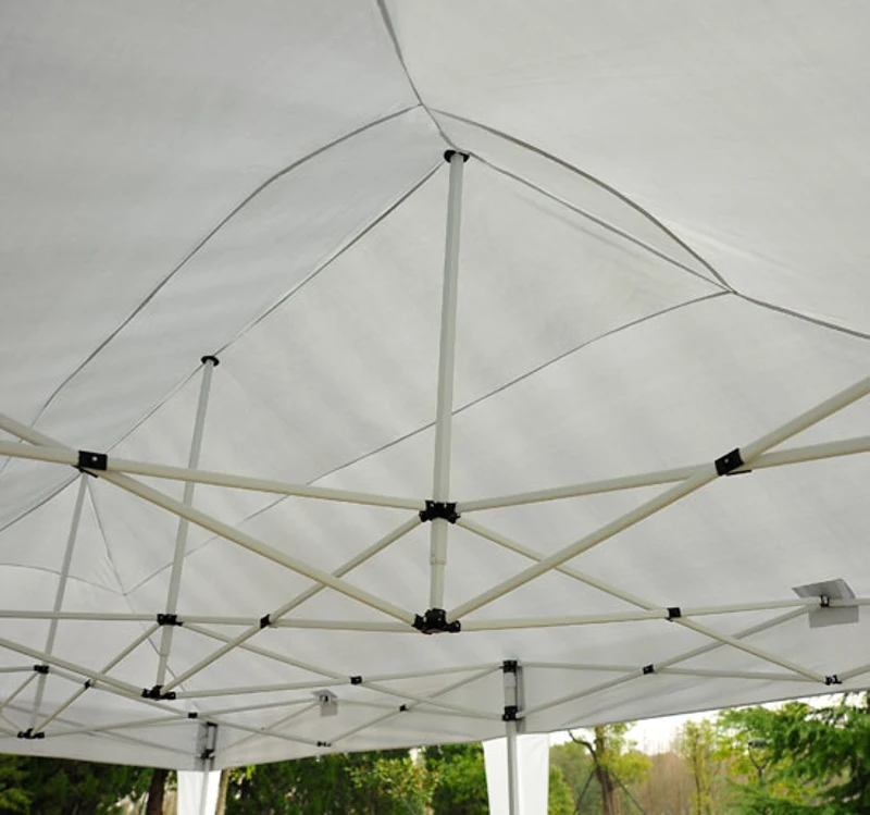 Carpa 6x3m Plegable Sistema Acordeon Paneles laterales Cortinas + Bolsa Transporte