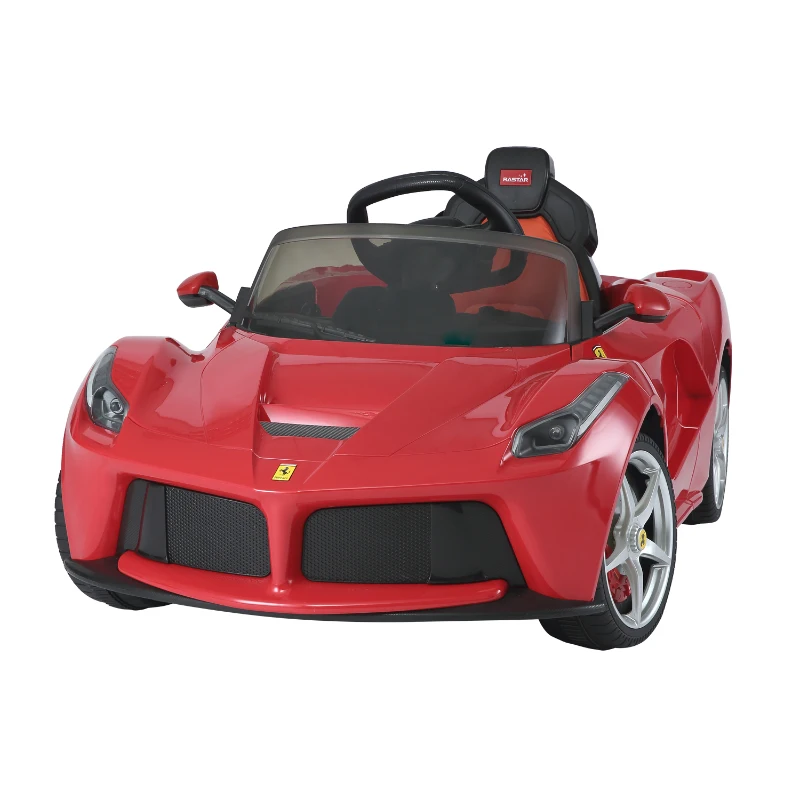 HomCom Coche Ferrari Rojo 121,9x60,4x51cm