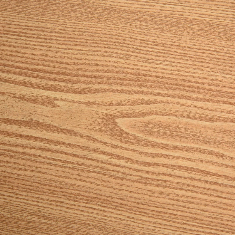 HOMCOM Mesita de Noche con Pies Elevados Cajón y Estante Color Madera Natural 40x30x51 cm