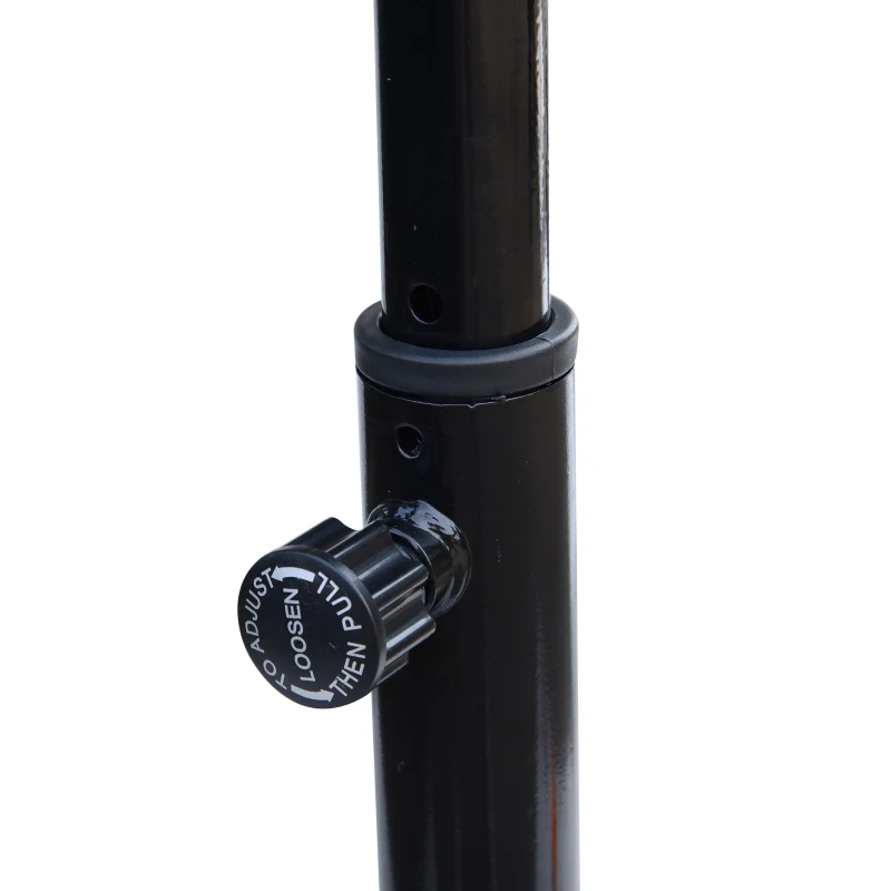 HOMCOM Entrenador Elíptico de Fitness Bicicleta Elíptica Resistencia Ajustable Pantalla LCD Manillar Ajustable Carga 110kg Acero