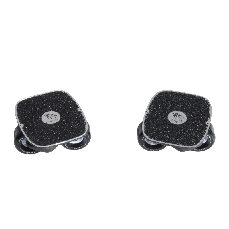 Patin Freeline Skate Aluminio 16.5x14x9cm (LxAnxAl) Skates 2 Ruedas 70mm Negro