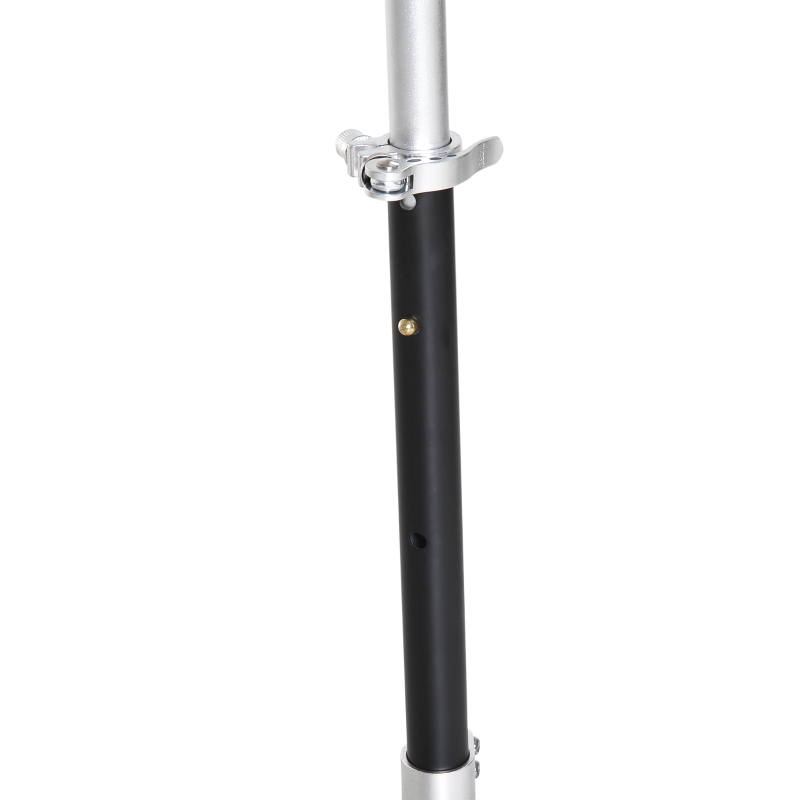 HOMCOM Patinete para Niños Scooter Infantil con Ruedas Goma Fútbol Manillar Ajustable Marco Aluminio y Acero Carga 30kg +3 Años