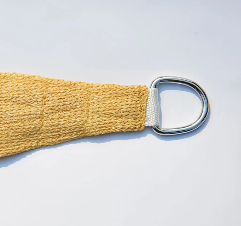 Outsunny - Toldo vela triangulo (varios tamaños y colores), tamaño 6x6x6m, color arena