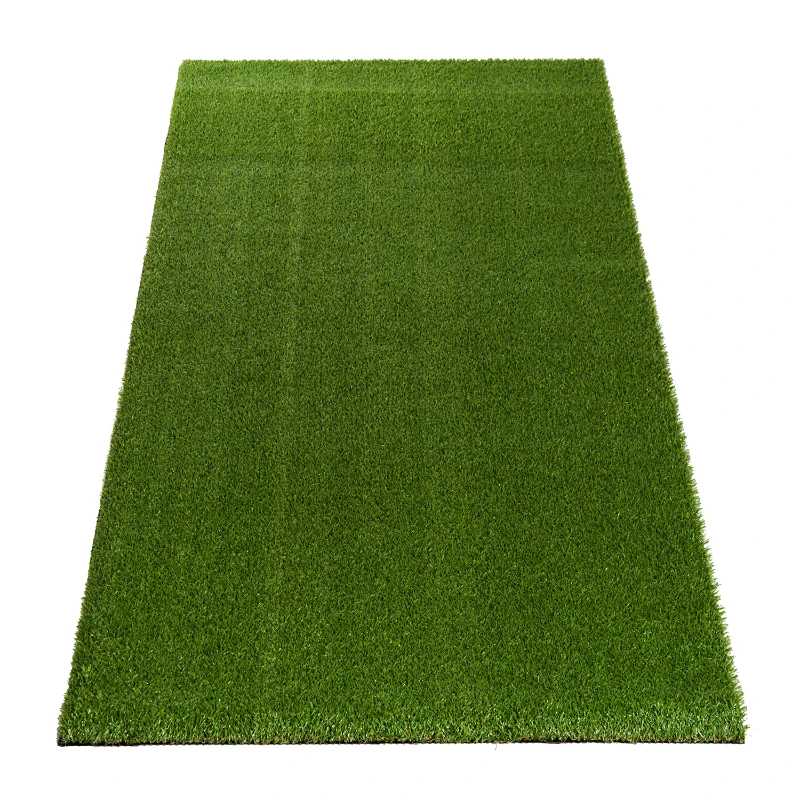 Outsunny Césped Artificial Rollo para Jardín 3 Rollos / Set Terraza Hierba Artificial para Exterior Reciclable Tacto Cómodo Fácil de Limpiar y Guardar 3x1m