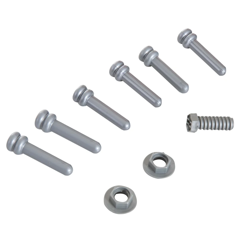 HOMCOM Herramientas de Juguete 53 Piezas Banco de Trabajo para Niños +3 Años Bancada Mesa de Herramientas 50x26x75cm PP