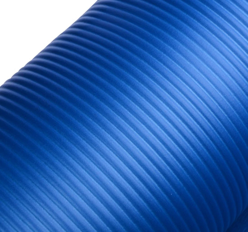 Outsunny - Colchoneta esterilla yoga gimnasia fitness pilates azul con asa transportable