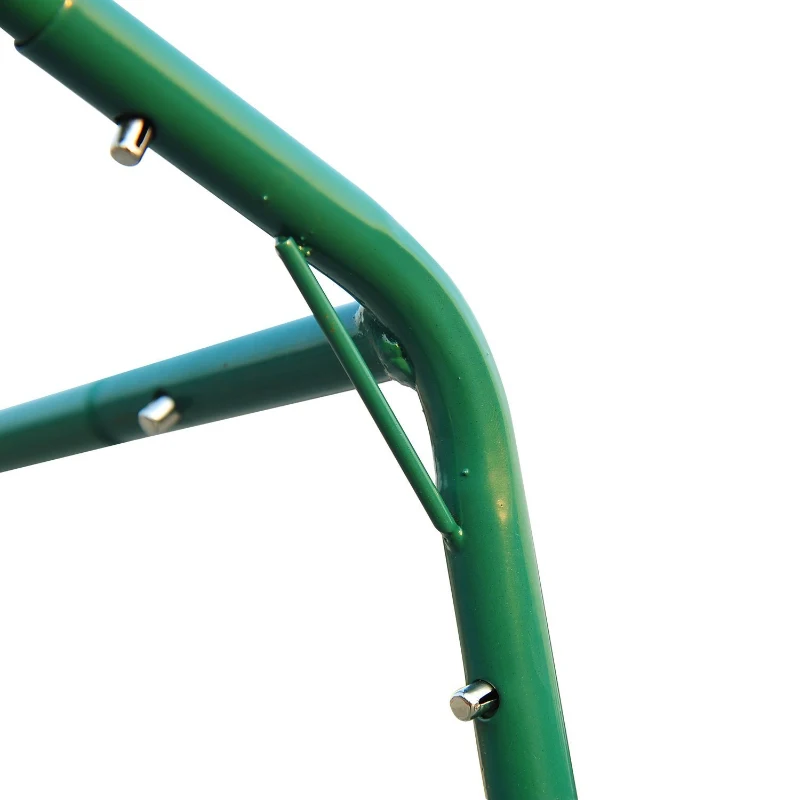 Homcom - Invernadero caseta 450x200x200 acero y plastico jardin terraza cultivo plantas