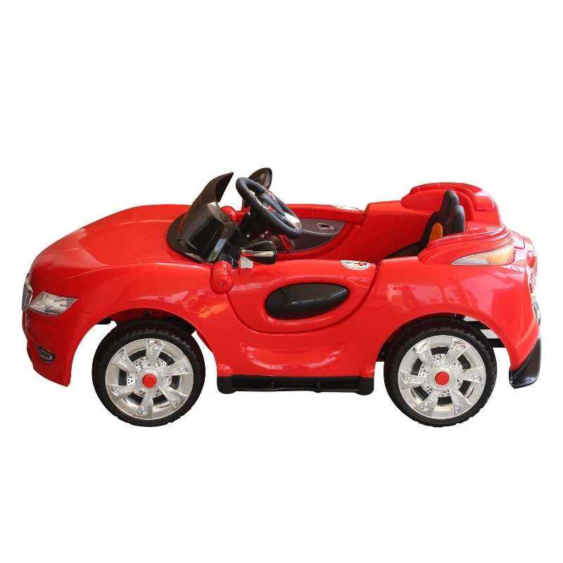 HOMCOM Coche Eléctrico para Niño 2+ Años con Mando a Distancia Vehículos Eléctricos Con Música y Luces Doble Apertura de Puerta Batería 12V Carga 25kg 128×80×53cm  Rojo