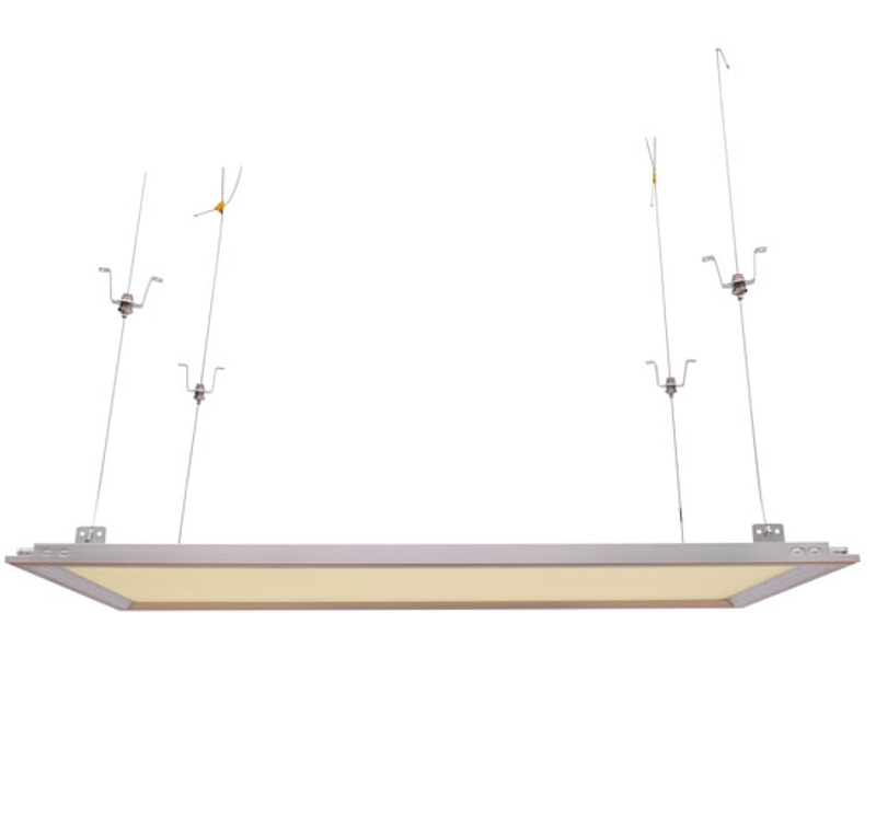 Panel Techo LED 25W Plafon 60x30x1.1cm Luz Blanco Calido Techo Empotrado LED Lampara Colgante Pared