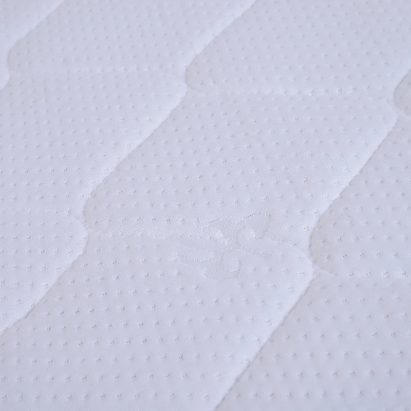 HOMCOM Colchón de Muelles Individual Transpirable Colchón Viscoelástico Altura 23cm con Máximo Confort Medida 90x190 cm