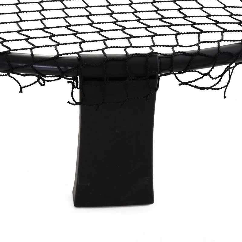 Juego de mini voleibol para Playa o Césped Exteriores  Mini Voleibol 4 Jugadores Desmontable con Bolsa de Transporte y 3 Balones