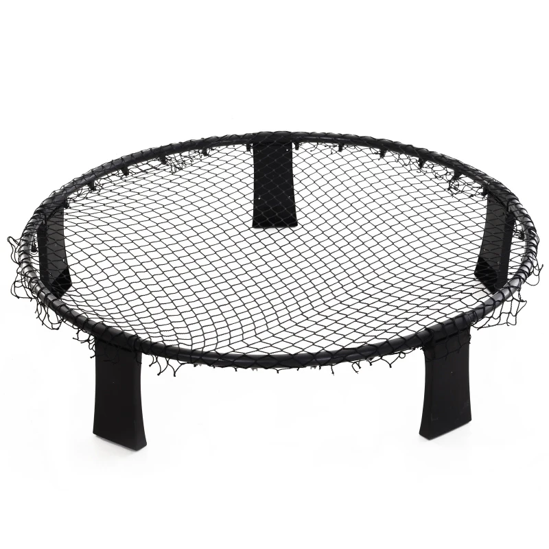 Juego de mini voleibol para Playa o Césped Exteriores  Mini Voleibol 4 Jugadores Desmontable con Bolsa de Transporte y 3 Balones