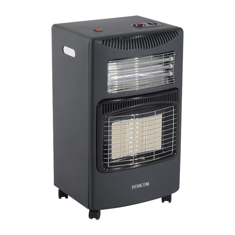 Estufa a Gas y Electrica Interior y Exterior Calefactor Metal Ceramica Cuarzo