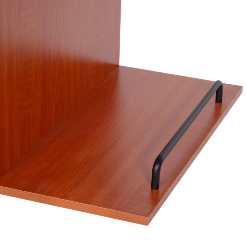HOMCOM Mesa de Ordenador PC  Escritorio Estudio y Trabajo 120x60x74 cm Madera