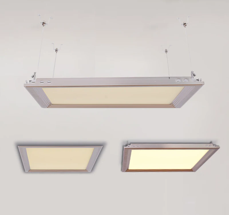 Panel Techo LED 25W Plafon 60x30x1.1cm Luz Blanco Calido Techo Empotrado LED Lampara Colgante Pared