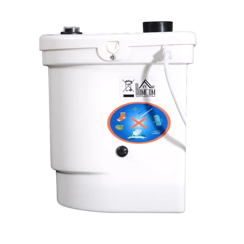 Bomba Triturador Sanitario 800W Eliminacion Aguas Residuales WC Unidad Elevacion