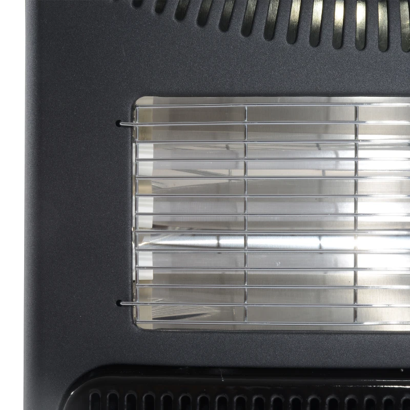 Estufa a Gas y Electrica Interior y Exterior Calefactor Metal Ceramica Cuarzo