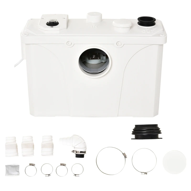 HOMCOM 700 W Sewage Pump Toilet Disposal