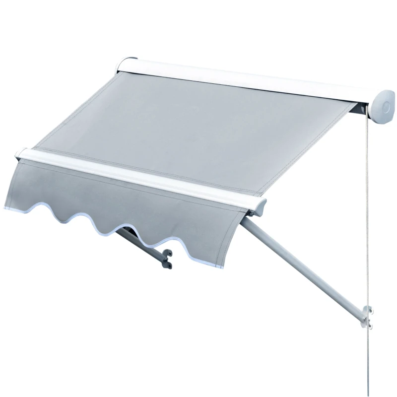 Outsunny MARKIZA BALKONOWA TARASOWA 122x70 szara