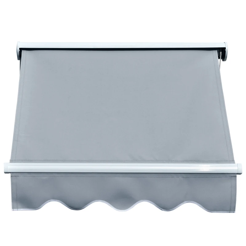 Outsunny MARKIZA BALKONOWA TARASOWA 122x70 szara