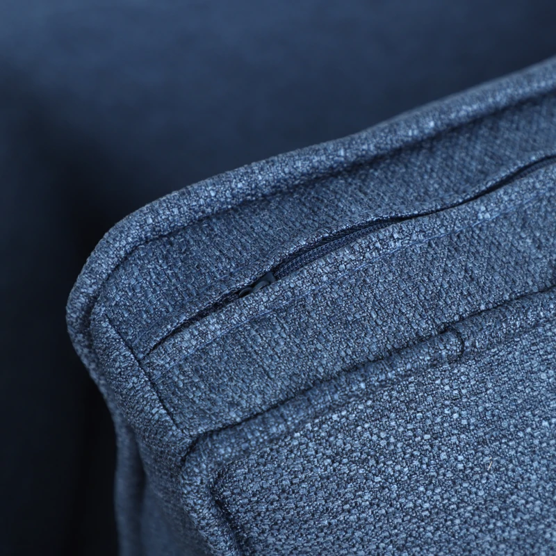 PawHut kanapa dla psa sofa dla zwierząt domowych kanapa dla psa, legowisko dla psa, mata dla psa, kanapa dla kota, naturalne drewno + len, granatowa