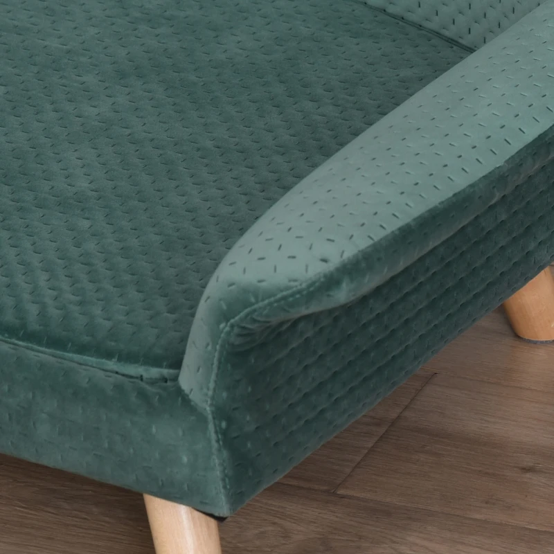 Sofa dla zwierząt domowych Sofa dla psa Sofa dla kota holenderski aksamit nowoczesna jasnozielona