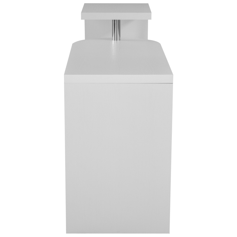 Biurko narożne biurko komputerowe biurko pod komputer z półką biurko narozne/proste biały