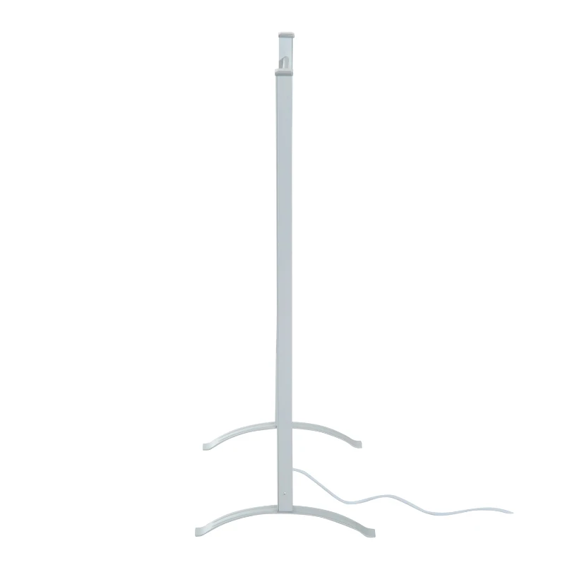 HOMCOM® WIESZAK NA RĘCZNIKI GRZEJNIK ELEKTRYCZNY 6 RAMION srebrny