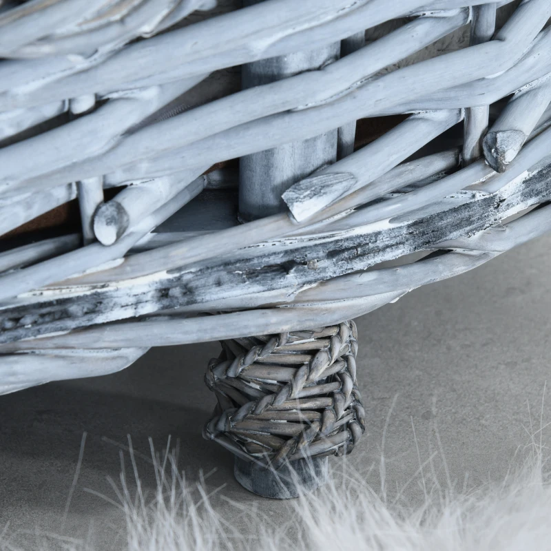 Sofa dla psa, sofa dla zwierząt domowych, sofa dla kota, miękki pokrowiec, legowisko dla kota, wierzba, plusz