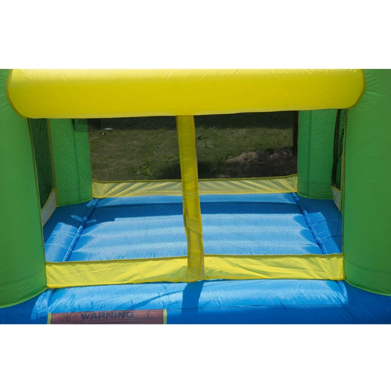 HOMCOM Nylon Inflatable Bouncy Castle Multi-Colour
