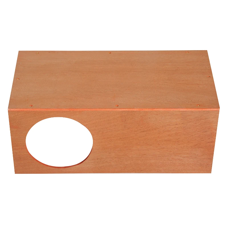 Pawhut 60L×30W×25H cm MDF Cat House-Golden Red