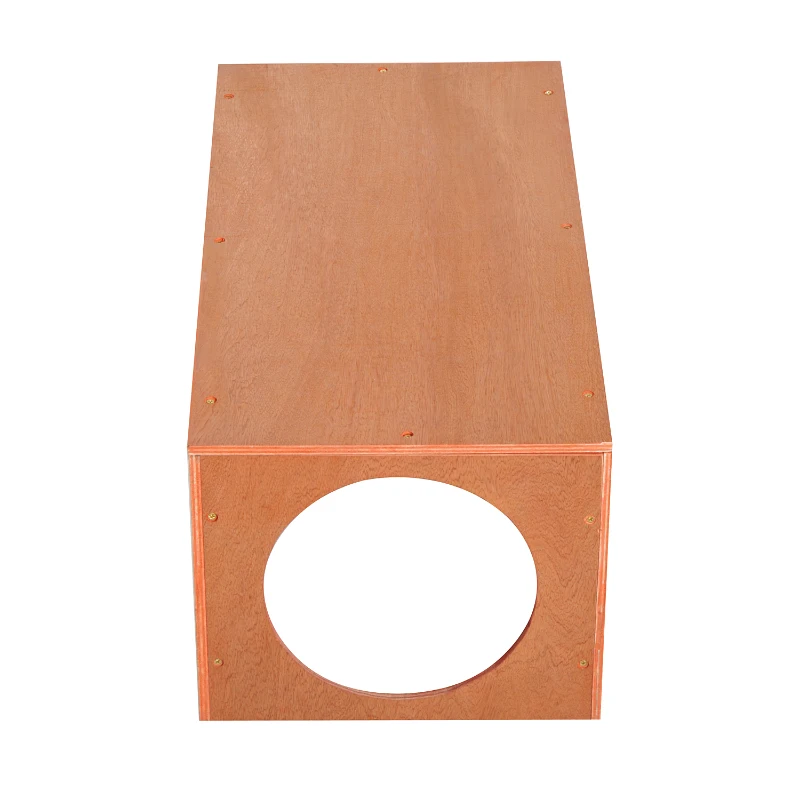 Pawhut 60L×30W×25H cm MDF Cat House-Golden Red