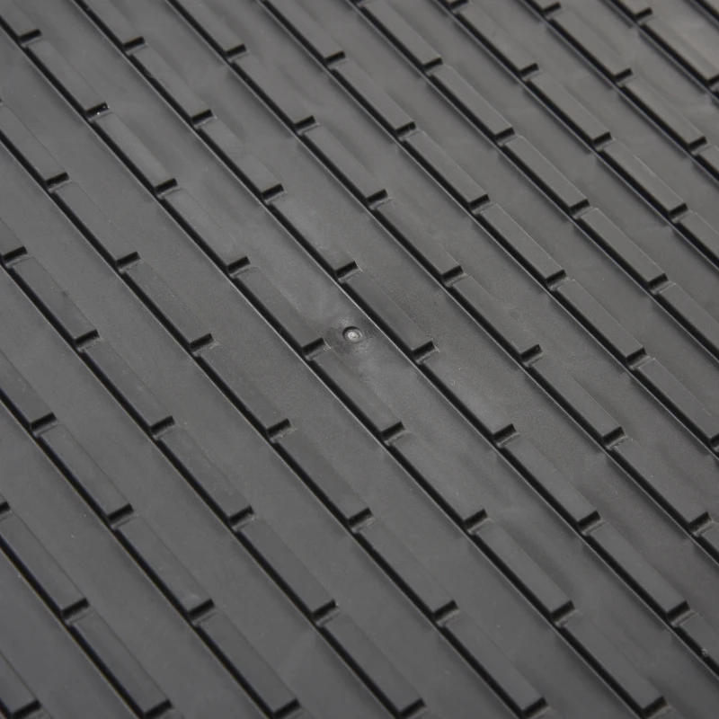 PawHut rampa dla psa rampa dla zwierząt składane schody dla psa, aluminium + PP, czarne, 159 x 42 x 11,5 cm