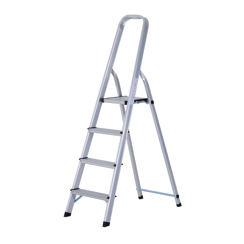 HOMCOM DRABINA SKŁADANA ALUMINIOWA 4 STOPNIE