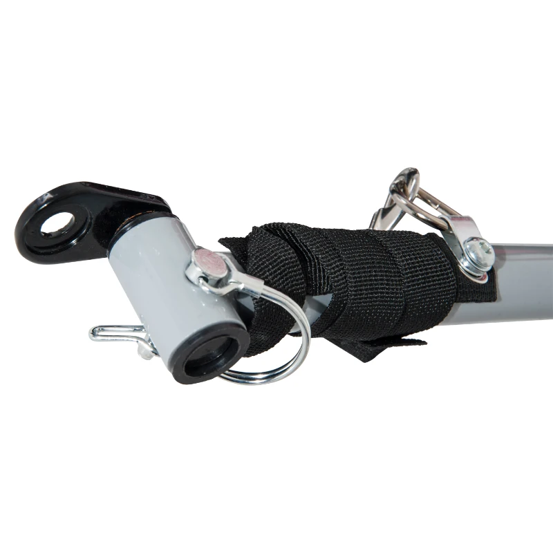 HOMCOM Child Bike Carrier, 2-Seater-Red