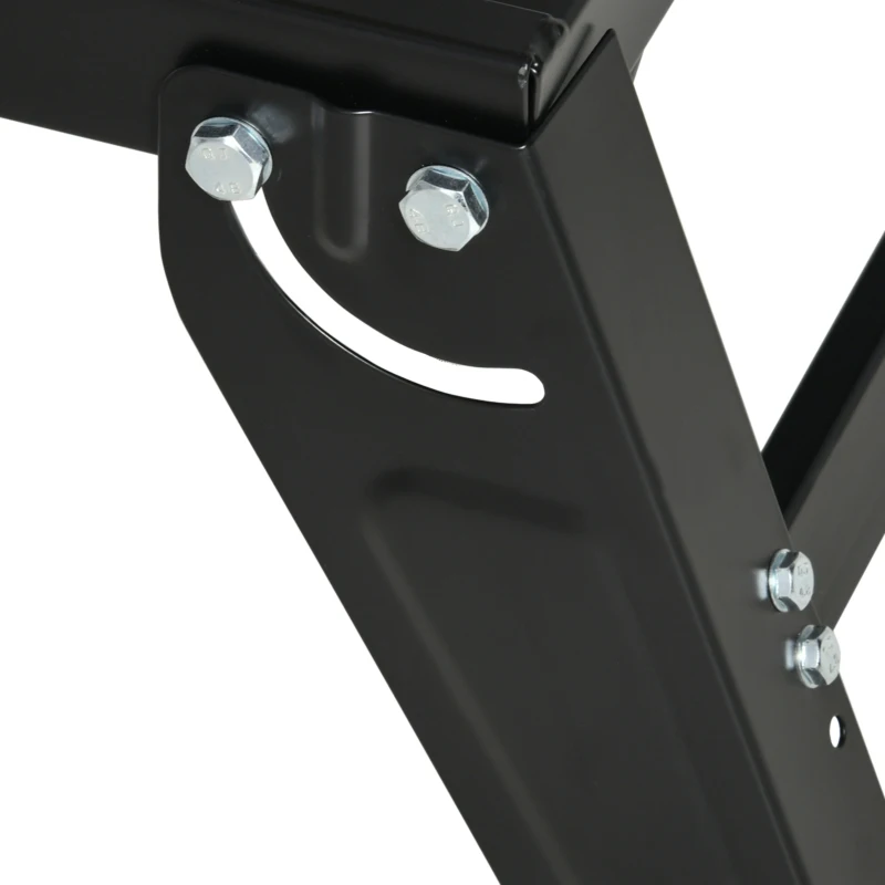 HOMCOM werktafel klemtafel werkbank in- en opklapbaar tafelblad 100 kg draagvermogen werktafel werkblad in hoogte verstelbare tafel metaal bamboe naturel hout + zwart + rood 68 x 60 x 21-78 cm