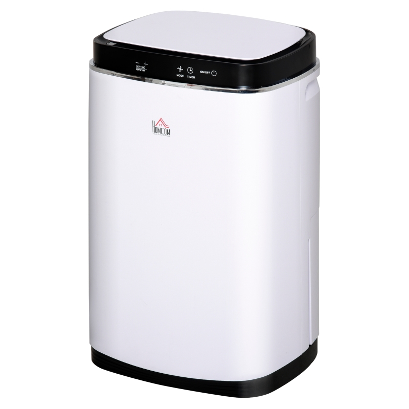 HOMCOM Portable Dehumidifier 8000ML Ultra Quiet Auto Cut Off for Basement Bathroom