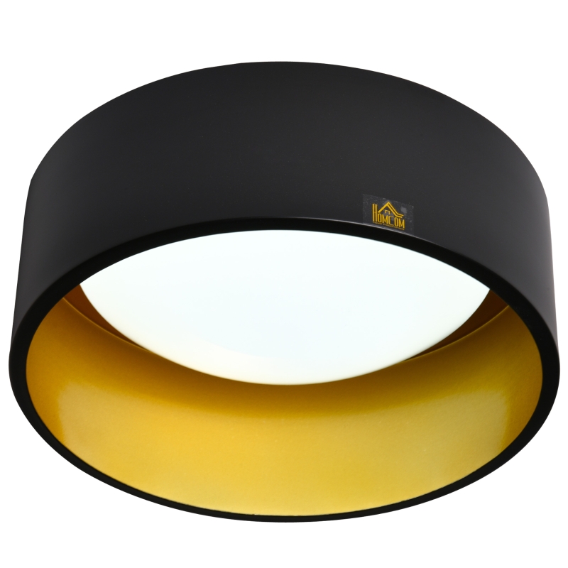 HOMCOM LED Ceiling Light Modern Lamp Cold White Light Mount Ceiling Lamp