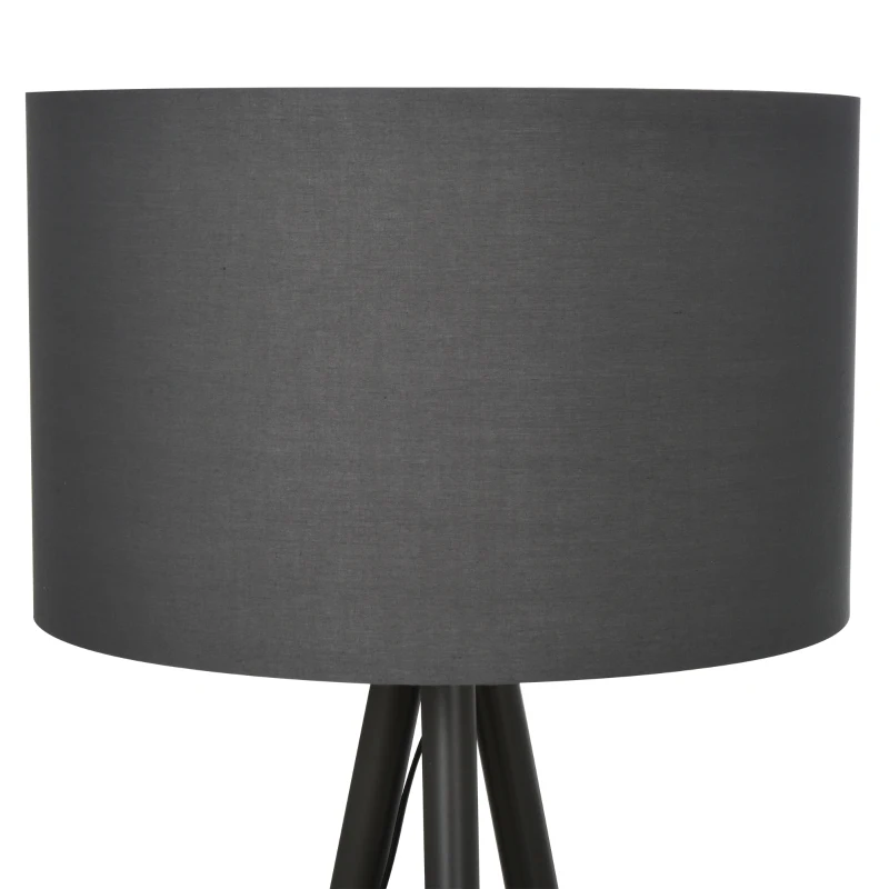 Lampa podłogowa Lampa stojąca E27 do sypialni jadalni szary