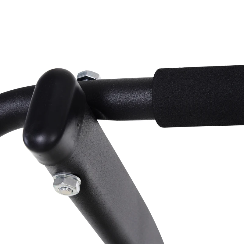 Atlas z drążkiem do podciągania wielofunkcyjna stacja do ćwiczeń stal czarny