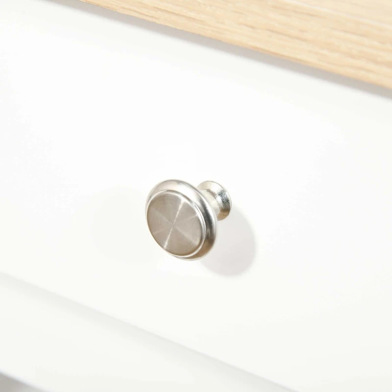 Stolik kawowy stolik z szufladami ładny design MDF kolor biały + dąb