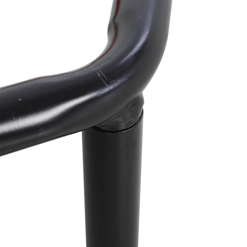 HOMCOM 40" Hexagon Trampoline Indoor Outdoor Metal Bouncer Jumper Adult Home Gym Fitness - Red