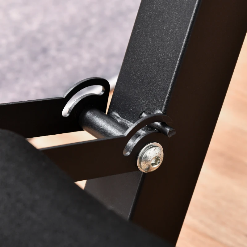 HOMCOM Multifunctional Sit-Up Dumbbell Bench Adjustable Backpad & Seat Foldable Design Exercise Machine for Home, Office, Gym, Blue