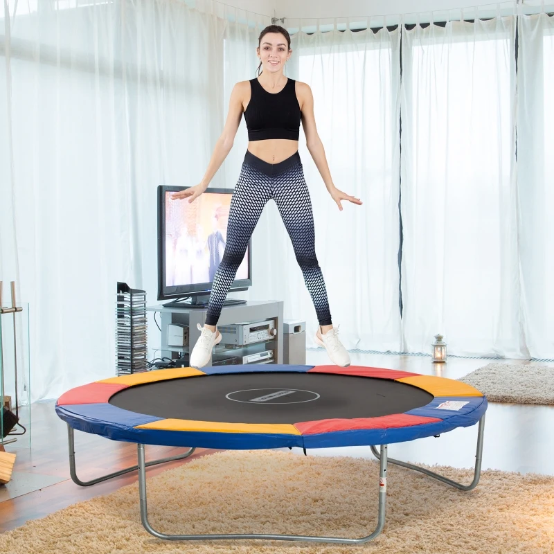 HOMCOM 10FT Trampoline Pad Surround Safety Pad Foam Pading Pads Replcement Spare New Multi-Color